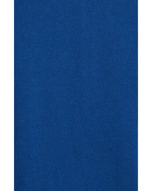 BBCICECREAM Blue Curve Graphic Zip Hoodie for men