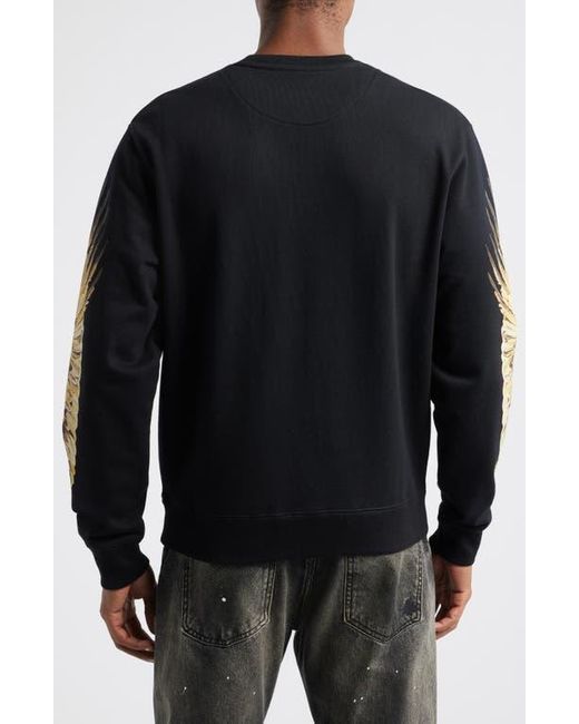 BBCICECREAM Black Bb Desert Eagle Crewneck Sweatshirt for men