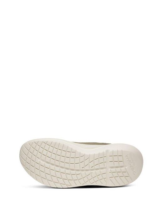 OOFOS White Oomy Zen Slip-On Sneaker for men