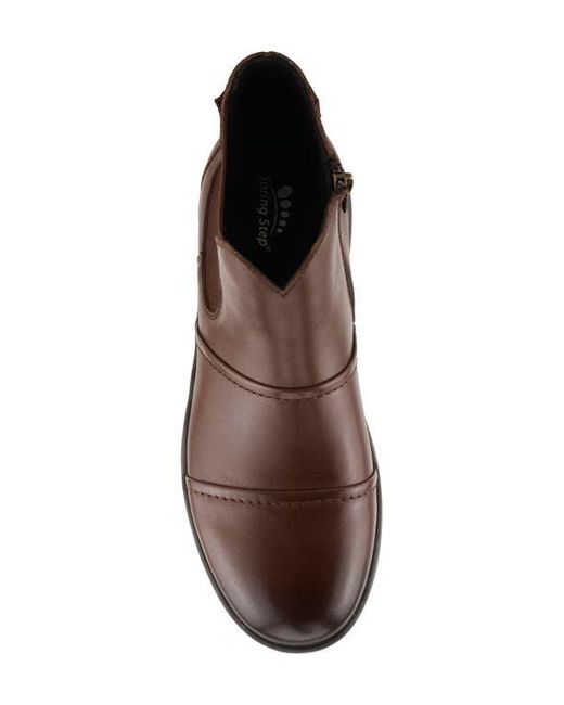 Spring Step Brown Mula Bootie