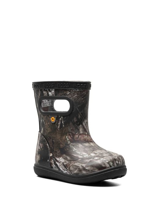 Bogs Black Skipper Ii Waterproof Rain Boot
