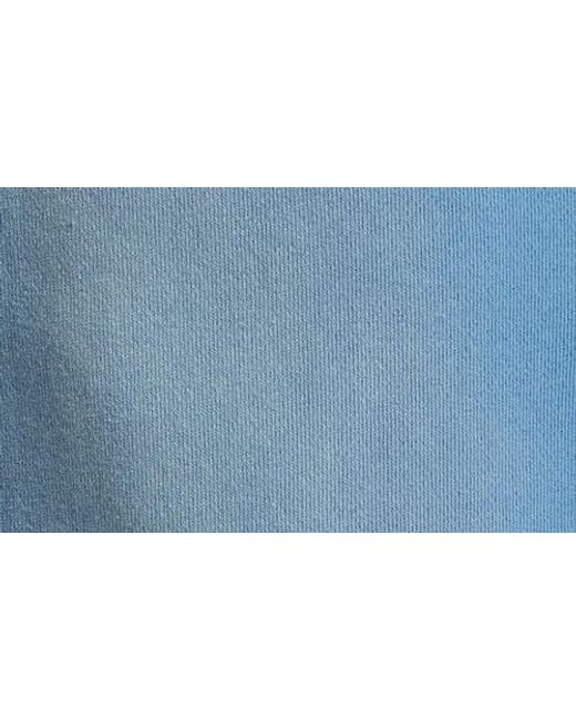 Market Blue Static Arc Open Bottom Cotton Blend Sweatpants for men