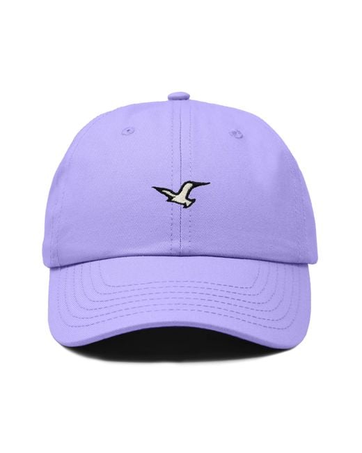 Alix Purple Seagull Dad Hat