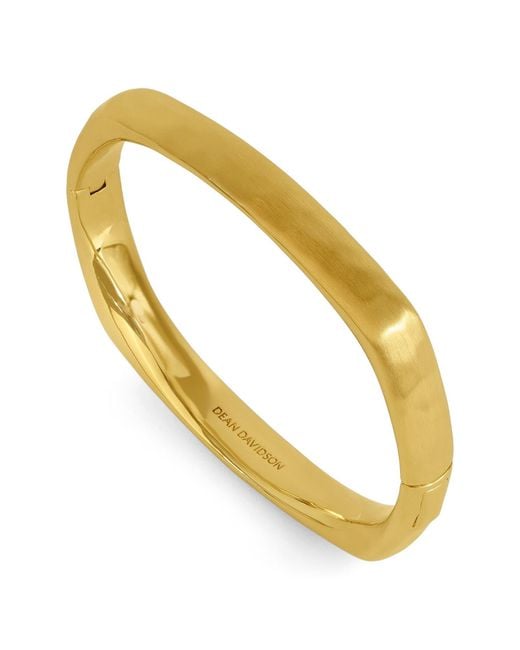 Dean Davidson Yellow Mara Hinge Bangle