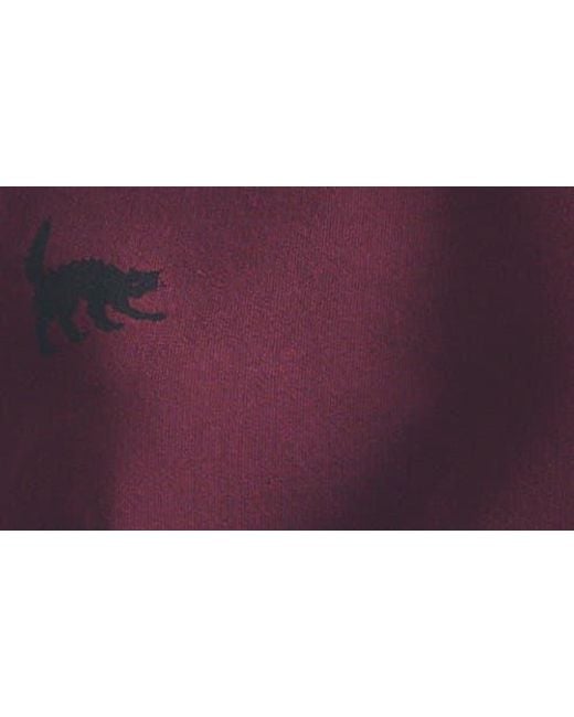 Brooklyn Industries Purple Graphic Relaxed Sweatshirt