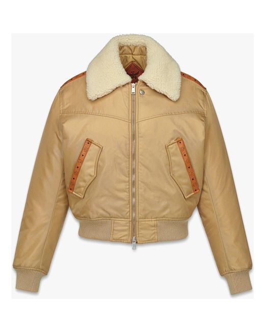 MCM Natural Aviator Jacket