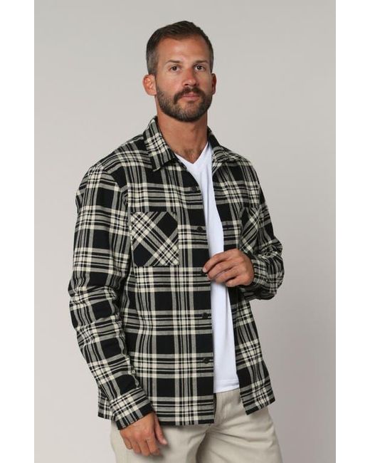 LEISURE LAB Black Outlander Button Up for men