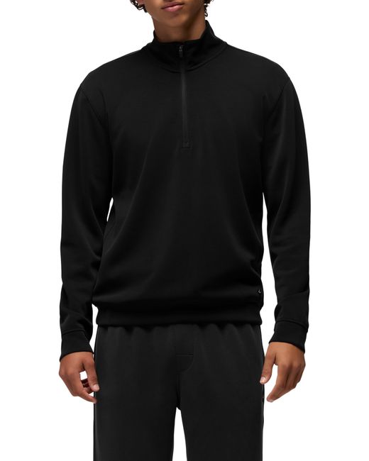 Prana Black Shea Soft Quarter Zip Pullover for men