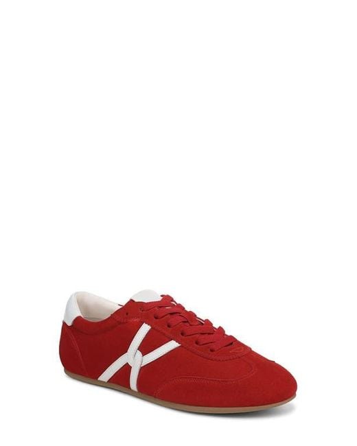 Veronica Beard Red Riviera Sneaker
