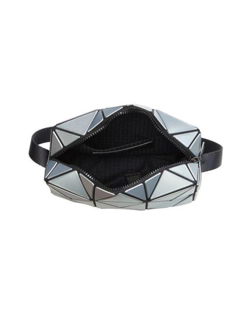 Issey Miyake Blue Cuboid Metallic Crossbody Bag