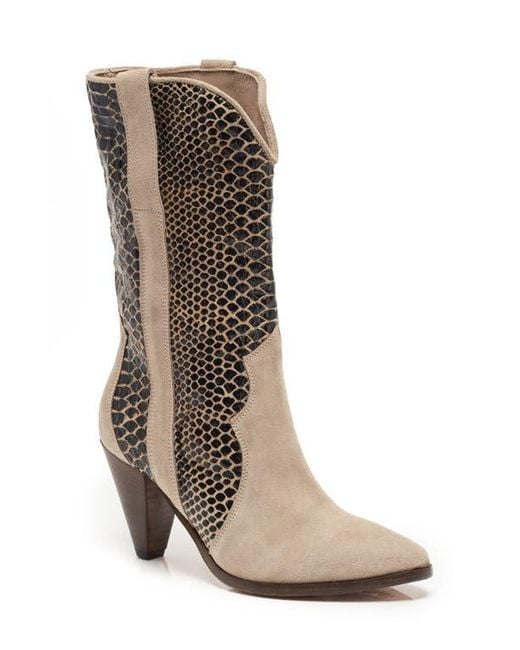 Free People Brown Taper Heel Western Boot