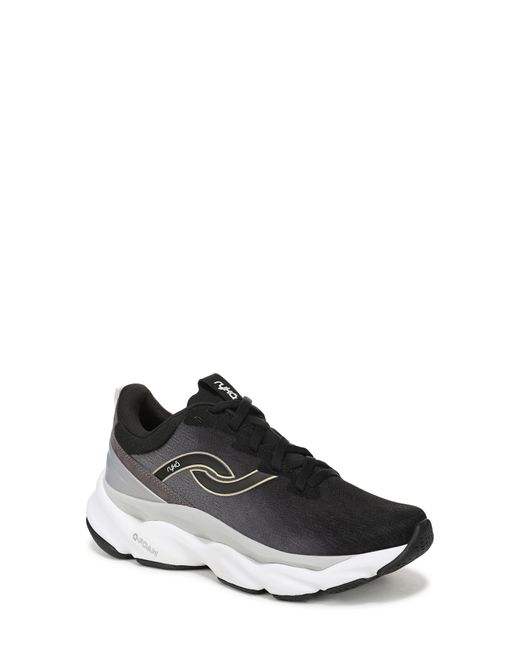 Ryka Black Elevate Lx Walking Sneaker