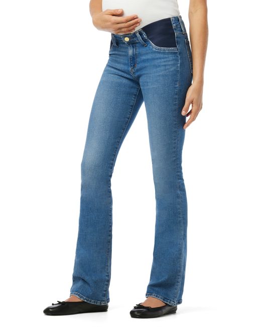 Joe's Blue The Icon Mid Rise Bootcut Maternity Jeans