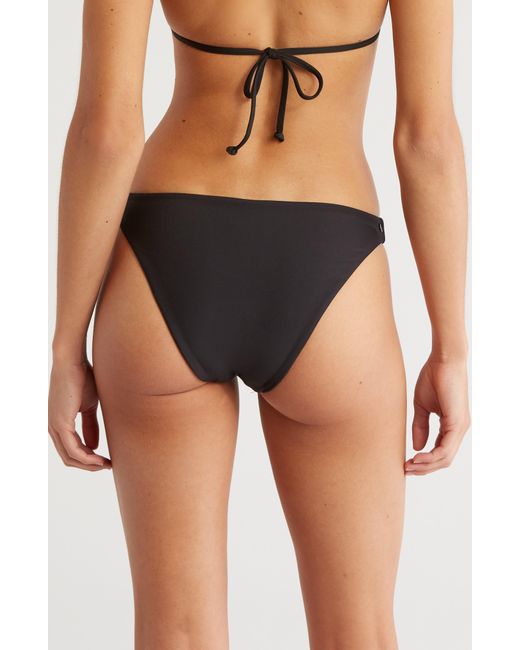 Volcom Black Simply Seamless Skimpy Bikini Bottoms