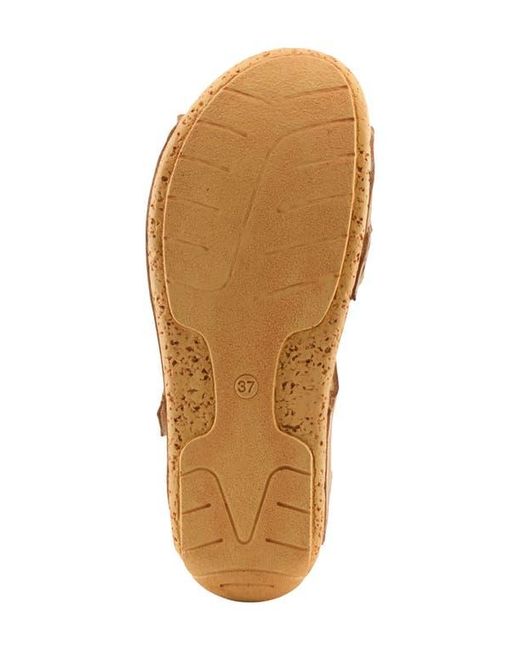 Spring Step Brown Galaire Sandal