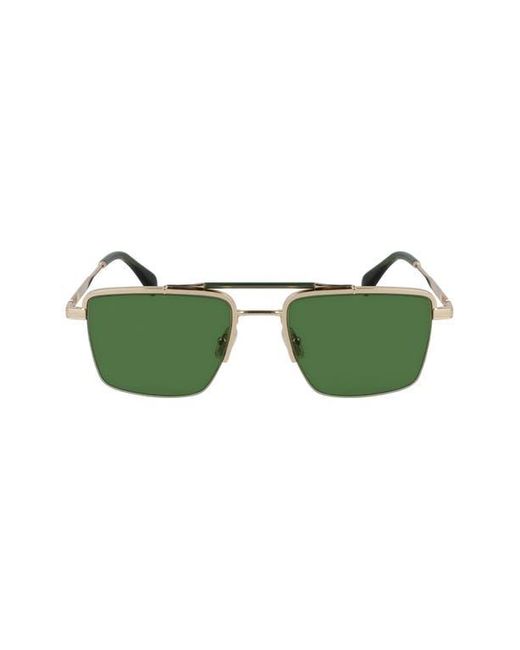 Paul Smith Green Landor 55Mm Rectangular Sunglasses for men