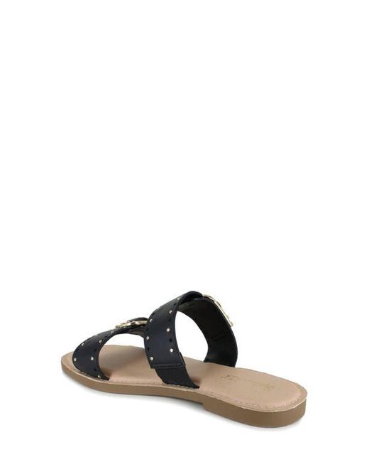 Splendid Black Leena Slide Sandal