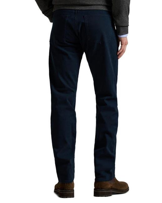 Polo Ralph Lauren Blue Sullivan Slim Fit Cotton Stretch Twill 5-Pocket Pants for men