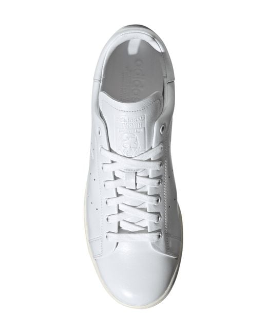 Adidas White Stan Smith Lux Sneaker for men