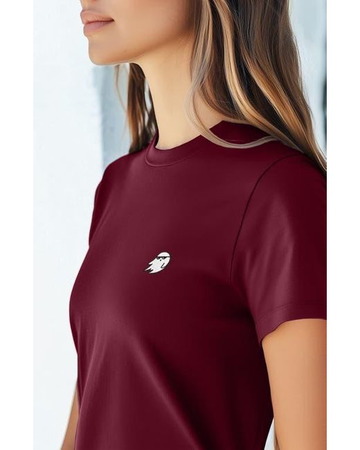 Alix Red Ghost Mode Jersey Relaxed Tee