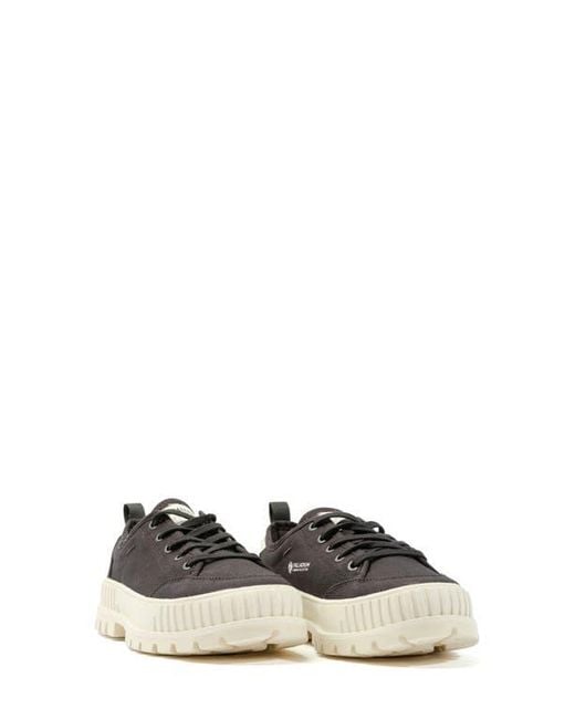 Palladium Black Pallashock Low Top Sneaker