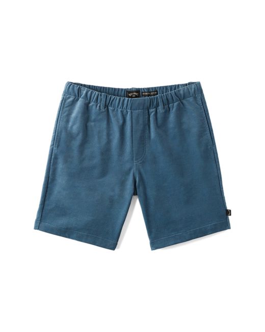 Billabong Larry Layback Corduroy Shorts in Blue for Men Lyst