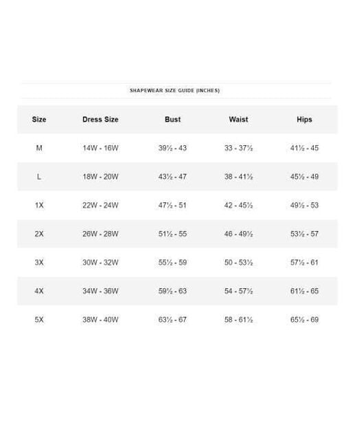 Secret Solutions Natural Firm Control Bodysuit
