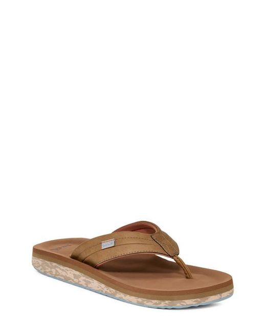 Sanuk Brown Tiderush Flip Flop for men