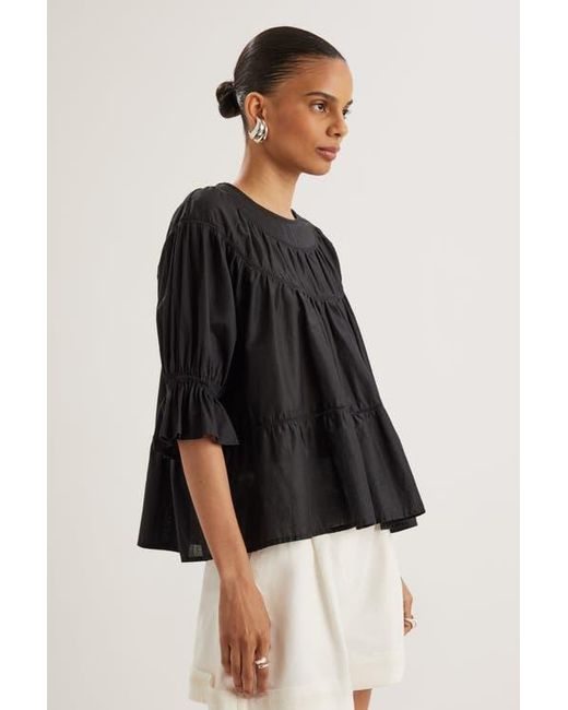 Merlette Black Sol Top