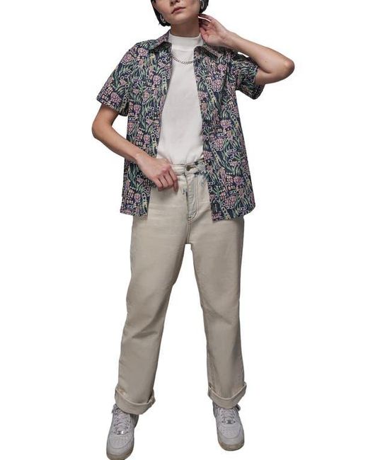 WILDFANG Gray The Essential Button Up