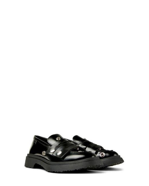 Camper Black Walden Stud Double Penny Loafer