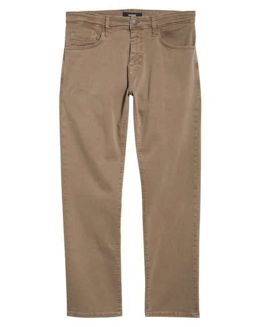 Mavi Natural Zach Straight Leg Twill Pants for men