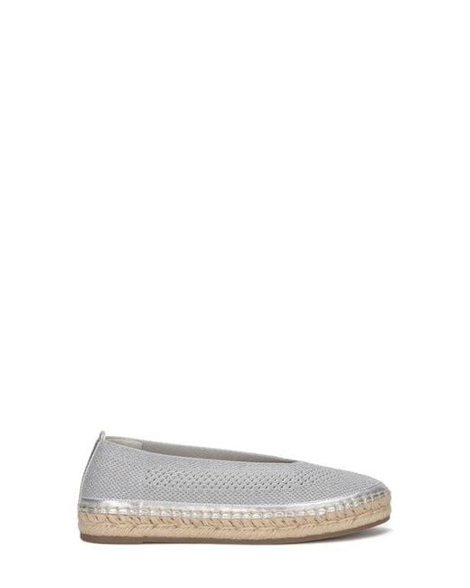 Lucky Brand White Orena Platform Espadrille