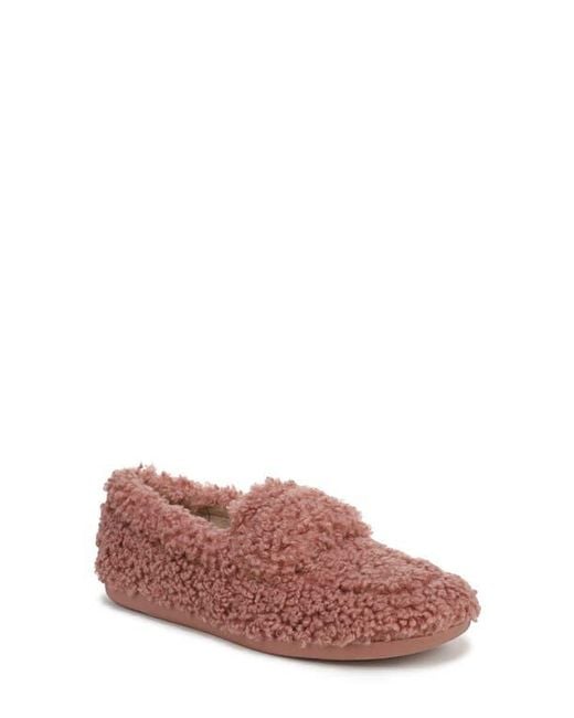 Vionic Pink Snuggle Faux Shearling Slipper