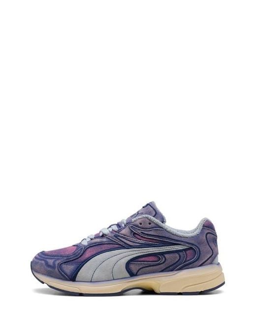 PUMA Purple Extos Overdye Sneaker for men
