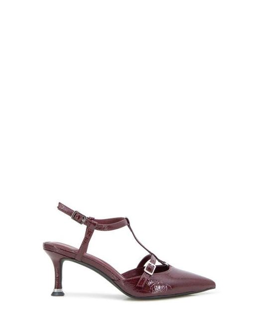 Kenneth Cole Brown Urka Pointed Toe Pump