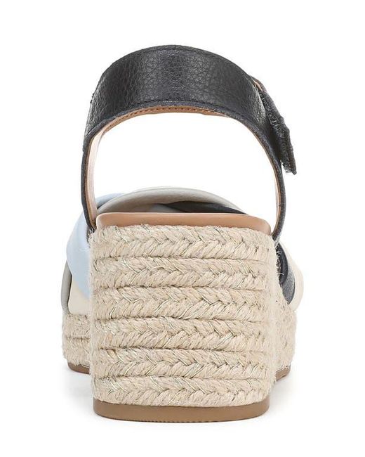 Vionic White Saratoga Wedge Espadrille Sandal
