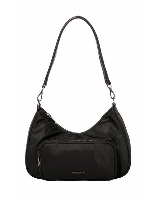 Baggallini Black Savannah Crossbody Bag