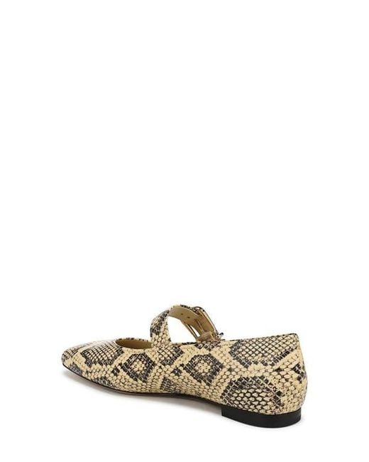 Vince Metallic Daniela Mary Jane Flat