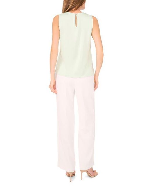 Vince Camuto White Keyhole Shell
