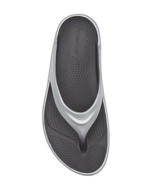 OOFOS White Oomega Flip Flop