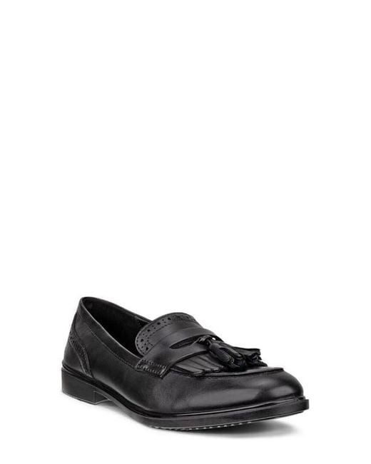 Ecco Black Classic 15 Tassel Loafer