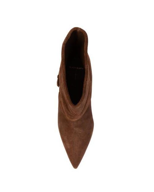 Black Suede Studio Brown Simone 80 Suede Boot