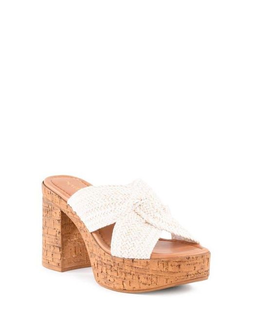 Seychelles Pink Adorned Platform Sandal