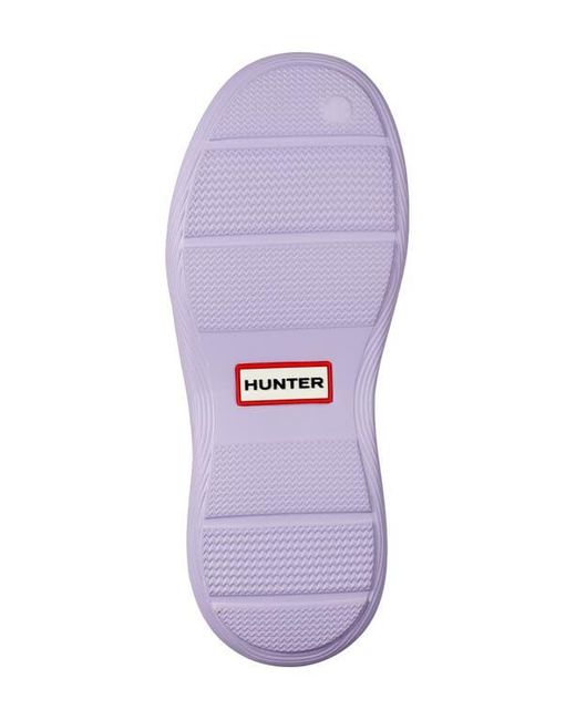 Hunter Purple Elena Water Resistant Clog