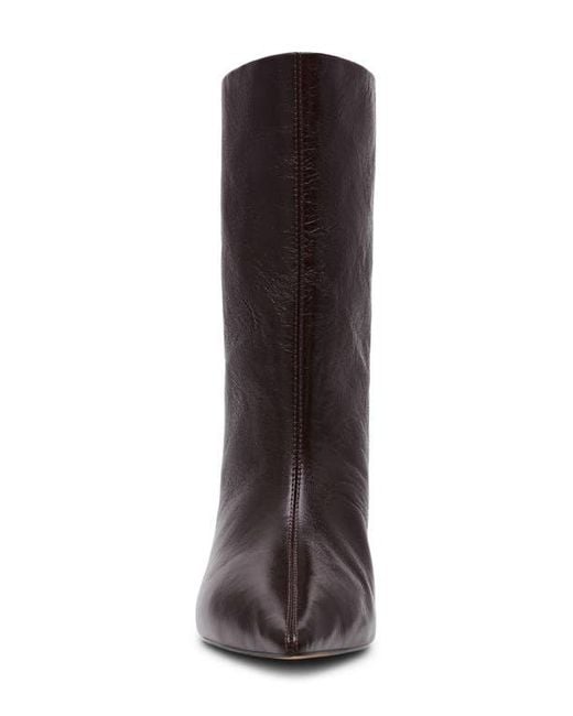 Steve Madden Black Lytton Pointed Toe Boot