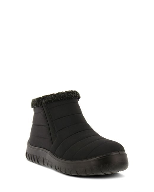 Flexus by Spring Step Black Melba Waterproof Winter Boot