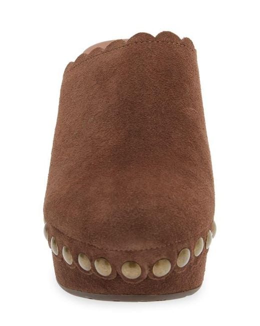 Chocolat Blu Brown Gemini Platform Clog
