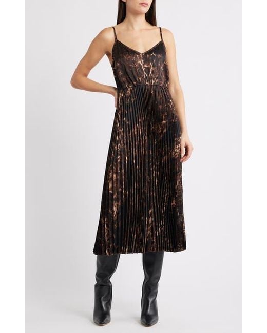 Halogen Mixed Media Long Sleeve Dress in Black | Lyst Halogen Mixed Media Long Sleeve Dress in Black | Lyst
