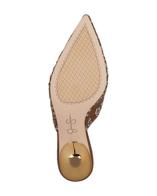 Jessica Simpson Brown Xia Mule